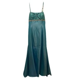 Sequence evening gown